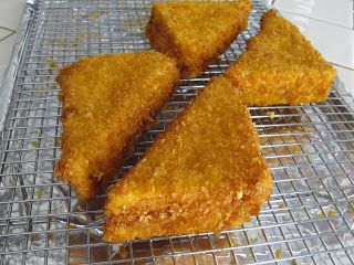 Nebraska Food Recipes, Cheese Frenchee Recipe, Triangle Sandwiches, Corn Flake, French Cheese, King Food, Sandwich Spread, American Cheese, Wrap Sandwiches