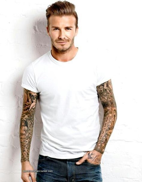 ♥♥ David Beckham Hairstyle, Beckham Hair, David Beckham Style, Adam Levine, Maroon 5, Amazing Facts, Fashion Business, David Beckham, White Wall