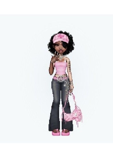 ୭ৎ ࣪ ׅ ⊹ Girly Clothes, Everskies Outfits, Pink Clothes, Outfits 2000s, Bratz Inspired Outfits, Fashion Gal, 2000 Fashion, Early 2000s Fashion, Dancers Outfit