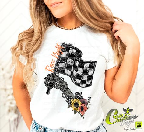 Racing Shirt Design, Race Night, Design Racing, Racing Design, Sublime Shirt, Checkered Flag, Racing Shirts, Skeleton Hand, Sublimation Png