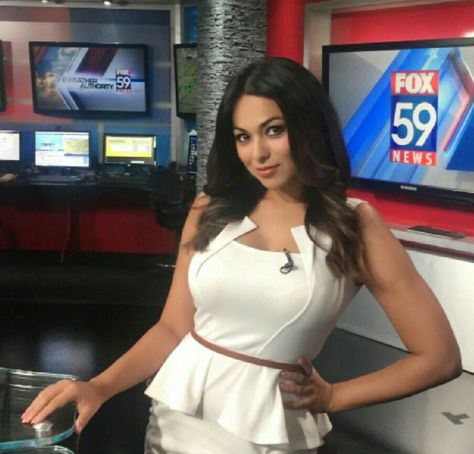 Aishah Hasnie (Fox/Indy) Aishah Hasnie, Sandra Smith, Fact Families, Good Student, The Anchor, Black Pantyhose, Fox News, Net Worth, Peplum Dress