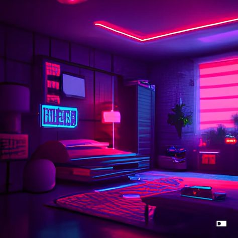 Subliminal Spaces, 80s House Aesthetic, Retro Futurism Interior, Neo Aesthetic, Vaporwave Room, Wave Aesthetic, 80s House, Vaporwave Wallpaper, Pantone Colour Palettes