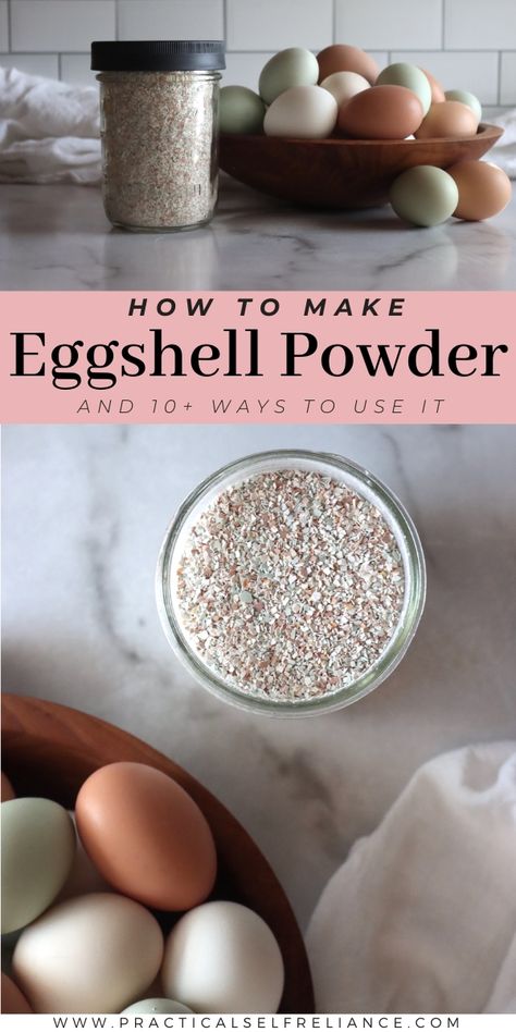 Egg Shell Uses, Dehydrating Eggs, Eggshell Powder, Preserving Eggs, Storing Eggs, Elevated Gardening, Powdered Eggs, Coconut Bowls, Calcium Supplements