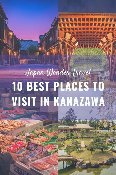 The best things to do in Kanazawa! Kanazawa, Japan Scenery, Kanazawa Japan, Japan Itinerary, 99 Percent, Japan Vacation, Japan Travel Guide, Travel Japan, Japan Trip