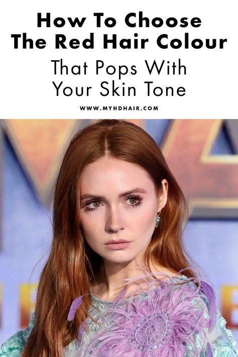 Red Undertone Skin, Red Hair For Cool Skin Tones, Red Hair Olive Skin, Pink Undertone Skin, Red Hair Pale Skin, Hair Color For Warm Skin Tones, Red Hair Colour, Pale Skin Hair Color, Copper Brown Hair