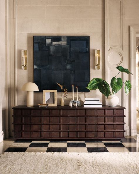 White Storage Box, Mirror Side Table, Wood Media Console, Mahogany Dining Table, Wood Credenza, Bronze Mirror, White Ceramic Vases, Table Lamp Design, Acacia Wood