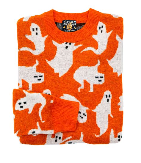 Ghouls Gone Wild Sweater Fun Sweaters, Cute Fall Sweater, Halloween Sweaters, Floating Ghosts, Kiel James Patrick, Monogram Outfit, Halloween Adventure, James Patrick, Halloween Sweater