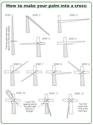 Tea with Mrs. Nesbitt: How to Make a Palm Cross Palm Cross, Palm Sunday Crafts, Palm Branch, Church Crafts, Palm Sunday, Sunday School Crafts, Bible Crafts, Kids Church, Childrens Church