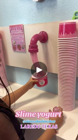 34K views · 273K reactions | SLIME YOGURT AT SLIMERELLA SLIME SHOP ✨🩷 LAREDO TEXAS! Fun slime experience 🥰✨ 7124 bob bullock loop! 
.
.
.
.
#trendingreels #texas #viral #slime #trending #trend #slimeshop #slimerella #viralreels #viralvideos | Slimerella Slime Shop | slimerella.slimeshop · Original audio Fun Slime, Laredo Texas, Starbucks Strawberry, Slime Shops, Slime, Yogurt, Texas, Audio, Instagram