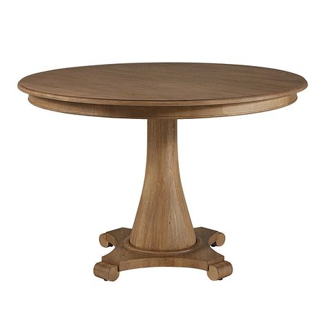 Sienna Pedestal Dining Table Pedestal Chair, Dining Table With Leaf, Round Pedestal Dining, Round Pedestal Dining Table, Kitchen Banquette, Dining Table Wood, Wood Pedestal, Bay House, 5 Piece Dining Set