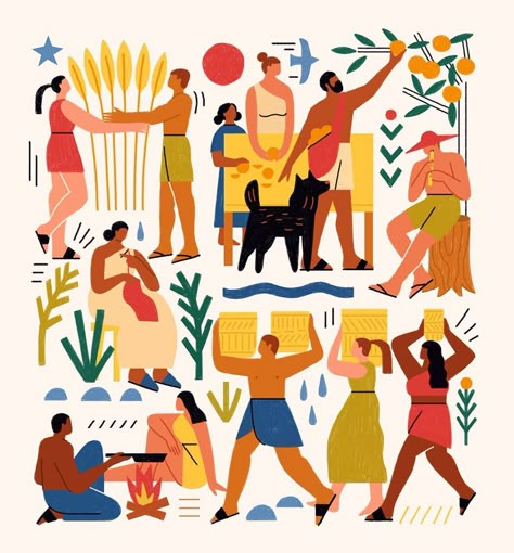 10.3 mil Me gusta, 59 comentarios - Abbey Lossing (@abbey_lossing) en Instagram: "Cover art for “Survival of the Friendliest” . Understanding Our Origins and Rediscovering our…" Peru Drawing, Abbey Lossing, 달력 디자인, Instagram Cover, Willow Creek, Cover Art, Peru, Art Inspo, Color Variations