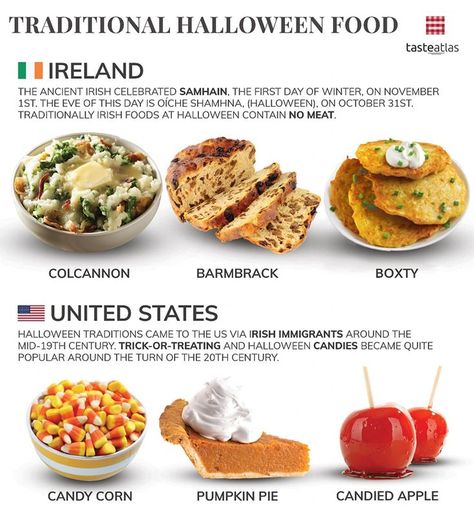 Celtic Food, Samhain Recipes, Traditional Halloween, Halloween Foods, Culinary Cooking, Homemade Cookbook, Celtic Festival, Around The World Food, Food Infographic