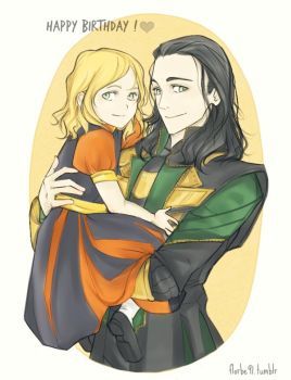 #mpreg - DeviantArt Is that Thor's daughter? *-* Thor's Daughter, Loki Fan Art, Loki And Sigyn, Thor X Loki, Loki Avengers, Loki Art, Loki Fanart, Loki Marvel, Loki Thor