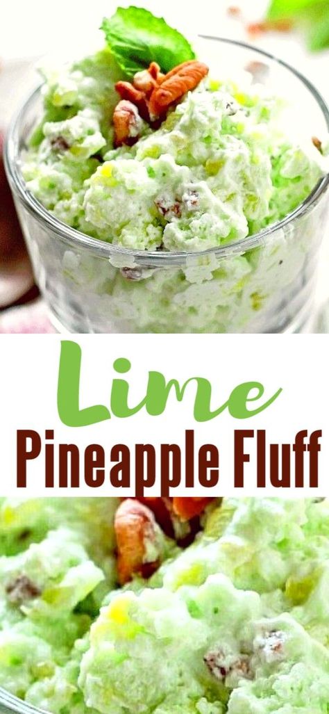 Fluffy Salad, Fluff Recipes, Pineapple Fluff, Congealed Salad, Fluff Salad Recipes, Dessert For Summer, Fluff Salad, Jello Dessert Recipes, Medicine Tips