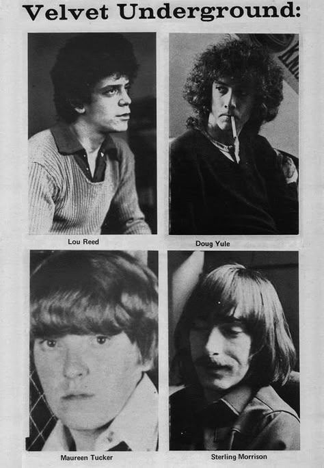 Velvet Underground Poster, Underground Aesthetic, The Velvet Underground & Nico, Promo Flyer, The Velvet Underground, The Yardbirds, Lou Reed, Rock And Roll Bands, The Sixties