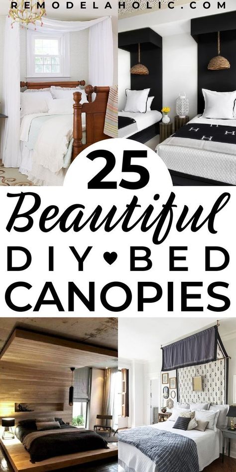 Bed Canopies, Canopy Ideas, Canopy Bed Diy, Diy Canopy, Bedroom Wall Paint, Bed Canopy, Canopy Bed, Bedroom Refresh, Modern Minimalism