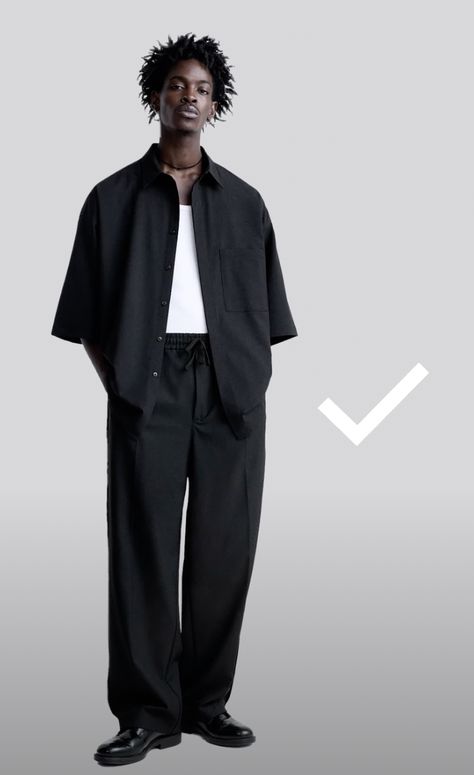 From tim dessaint's video: https://www.youtube.com/watch?v=jFtgTD4vd_w Tim Dessaint Style, Minimalist Aesthetic Clothes, Japanese Americana Fashion Men, Japanese Minimalist Fashion Men, Japanese Casual Outfits, Tim Dessaint, Black Minimalist Outfit, Minimalist Outfit Men, Americana Fashion Men