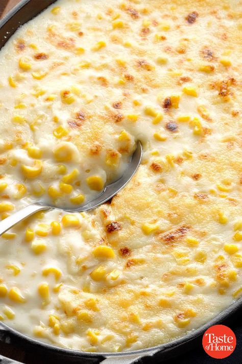 Special Creamed Corn Classic Thanksgiving Menu, Traditional Thanksgiving Recipes, Creamed Corn Recipes, Classic Thanksgiving, Sweet Potato Biscuits, Traditional Thanksgiving Menu, Corn Dishes, Traditional Thanksgiving, Thanksgiving Recipes Side Dishes