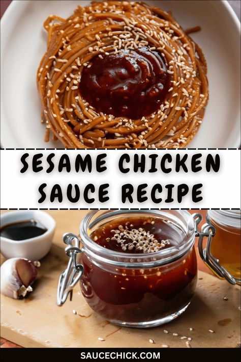 Sesame Chicken Sauce Recipe For Culinary Bliss Sesame Sauce Recipe, Sesame Chicken Sauce, Asian Sauce Recipes, Chicken Sauce Recipes, Pork Noodles, Asian Pork, Sesame Sauce, Asian Sauce, Sesame Chicken