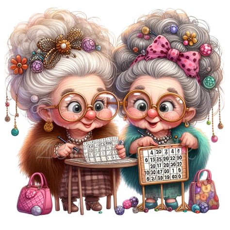 Old Lady Cartoon Funny, Cute Grandma Cartoon, Old Lady Cartoon, Lady Cartoon, Cartoon Grandma, Old Lady Humor, Popular Cartoons, Handmade Wall Decor, Drawing Clipart