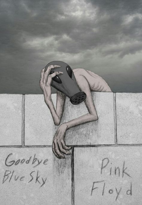 ☮ American Hippie Classic Rock Music ~ Pink Floyd . . . Goodbye Blue Sky Goodbye Blue Sky, Pink Floyd Artwork, Pink Floyd Tattoo, Pink Floyd Art, Richard Williams, Pink Floyd Wall, Brick In The Wall, Roger Waters, Axl Rose