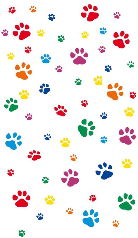 Dog Paw Print Background, Paw Patrol Wallpaper, Imprimibles Paw Patrol, Paw Patrol Party Decorations, Paw Patrol Birthday Theme, Dog Birthday Hat, Paw Patrol Birthday Cake, Disney Frames, Paw Patrol Cake