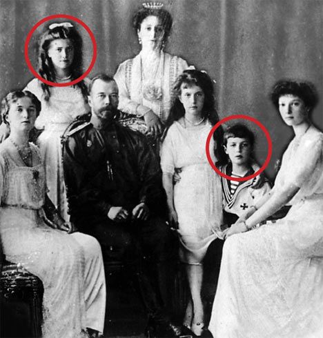 DNA tests finally solve the riddle of what happened to the last tsar's two children | Daily Mail Online Familia Romanov, Alexei Romanov, Romanov Sisters, Anastasia Romanov, Grand Duchess Olga, House Of Romanov, Alexandra Feodorovna, Romanov Dynasty, Tsar Nicholas Ii