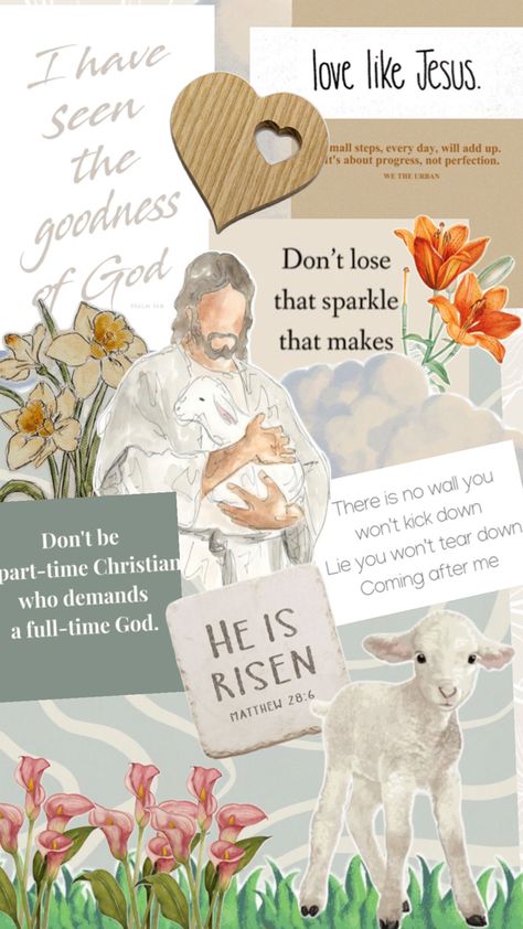 Spring Christian Wallpaper, Spring Wallpaper, He Is Risen, Tear Down, Jesus Loves You, Jesus Loves, Psalms, Bible, Jesus