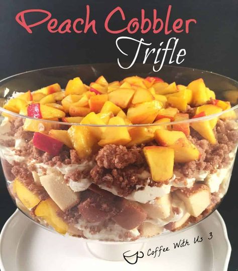 Fresh Peach Dessert Recipes, Fresh Peach Desserts, Best Trifle Recipes, Best Trifle, Delicious Strawberry Cake, Peach Cheesecake, Trifle Recipes, Sopapilla Cheesecake, Peach Dessert