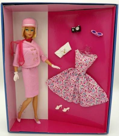 2012 Convention Doll - Passport to Pink Barbie #W3334 Gold Label National US Barbie Convention, Garden Cove CA Exclusive Barbie Convention, Barbie Gifts, Face Mold, Pink Barbie, Bob Mackie, Gold Labels, Barbie Collector, Barbie World, Barbie Fashion