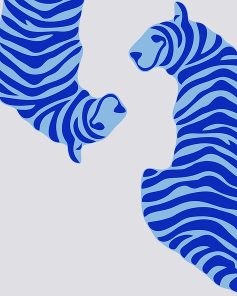 Preppy Blue Tiger, Animal Print, Preppy Room Decor, Preppy Wall Print, Trendy Blue Apartment Decor, Aestetic Room Decor, Printable Wall Art - Etsy Blue Preppy Prints, Preppy Clipart, Preppy Posters For Room, Blue Preppy Aesthetic, Blue Apartment Decor, Preppy Background, Blue Apartment, Preppy Posters, Preppy Painting