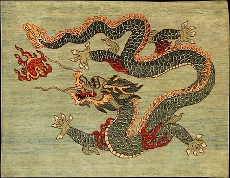 Chasing the flaming pearl Indian Dragon, Tigre Y Dragon, Dragon Rug, Animal Rugs, Tibetan Dragon, Dragon Chino, Eastern Dragon, Asian Dragon, Japanese Drawings