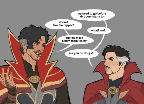 Stephen X Tony, Doctor Strange X Tony Stark Fanart, Steven Strange, Tony Stark Fanart, Doctor Strange Art, Red Hood Comic, Stephen Strange, Doctor Strange Marvel, Marvel Quotes