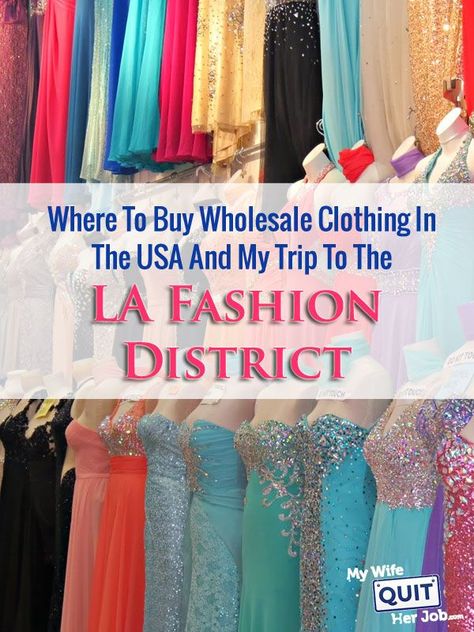 Where To Buy Wholesale Clothing In The USA And My Trip To The LA Fashion District Wholesale Tshirt Suppliers, Wholesale Clothing Vendors, La Fashion District, Florida Outfits, Travel 2024, Shopify Marketing, Boutique Business, Wholesale T Shirts, Where To Buy Clothes