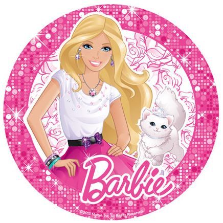 #barbie Kids Birthday Party Cake, Barbie Party Decorations, Barbie Theme Party, Barbie Printables, Barbie Logo, Barbie Cartoon, Barbie Images, Barbie Birthday Party, Cake Printing