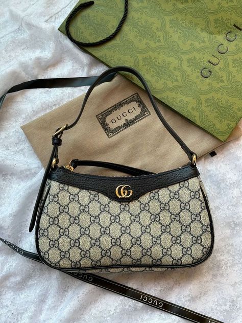 2000s Purse, My Style Bags, Dream Bags, Luxury Bags Collection, Fall Bags, Handbag Essentials, Gucci Ophidia, Girly Bags, Fancy Bags