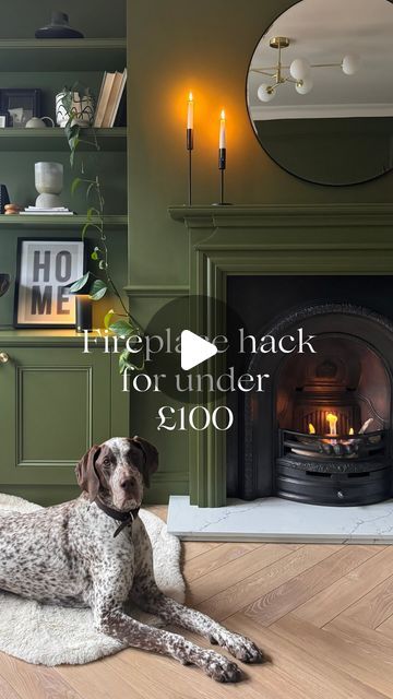 Georgina Raine on Instagram: "🔥 FIREPLACE HACK FOR UNDER £100! 🔥

Now it’s the ‘ber’ months I’m fully embracing Autumn & all the cosy vibes 🍂 so I thought I’d show you this little hack if you have a non-working fire which comes in at under £100! 

What I bought: 
• 1L insert £89
• 1L fuel from £3.71
• Logs (optional extra) these were £49 but I could do with a few more tbh 🙈

All from @bioethanolfireplace.co.uk not an ad but I would highly recommend! Super helpful & friendly service 🥰

Remember: Saftey first! Always follow manufacturer’s instructions, use responsibly & ensure proper safety measures are in place 🫶🏻

#fireplace #fireplacemakeover #fireplacedecor #openfire #castironfireplace #cosyvibes #bioethanolfireplace #bioethanol #livingroom #autumnvibes #livingroominspo #cosyhome Ideas For Inside Fireplace, Cupboards Either Side Of Fireplace, Victorian Fireplace Hearth, Bioethanol Fireplace Living Rooms, 1930 Fireplace, Unused Fireplace Ideas, Moody Fireplace, Brown Fireplace, 1930s Fireplace