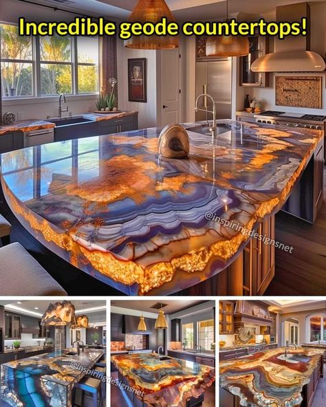 Custom Aquarium, Tiny Loft, Epoxy Wood Table, Unique Furniture Design, Whimsical Furniture, Dream Kitchens Design, Luxury House Interior Design, Carved Furniture, Log Furniture