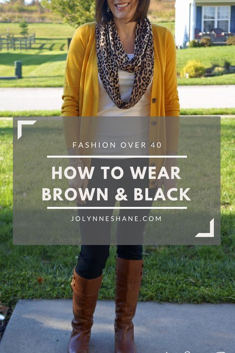 How to Wear Brown Boots with Black Pants and Dresses Brown Boots With Black Pants, Brown Shoes Outfit Women, Black Pants Brown Boots, Black Leggings Brown Boots, Black Pants Brown Shoes, Brown Booties Outfit, Shoes Outfit Women, Brown Shoes Outfit, Brown Boots Outfit