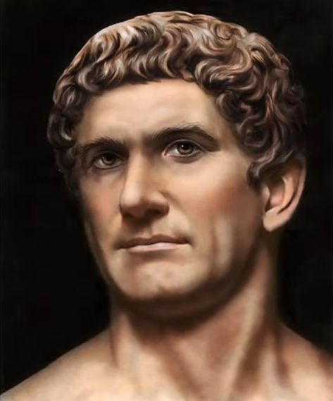 Roman Portrait, Roman Statues, Luke Hemsworth, Facial Reconstruction, Pax Romana, Mark Antony, Roman Warriors, Roman Statue, Roman Republic