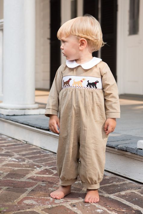 Boys Smocked Outfits, Southern Kids, Traditional Baby Clothes, Boys Smock, Smocked Baby Clothes, Southern Baby, Baby Boy Style