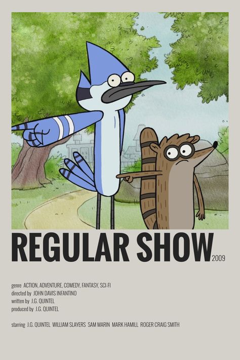 regular show minimalist poster / polaroid poster / alternative poster Movie Minimalist Poster, Poster Wall Collage, The Regular Show, Movie Minimalist, Minimalist Poster Wall, طابع بريدي, Iconic Movie Posters, Film Posters Minimalist, Film Anime