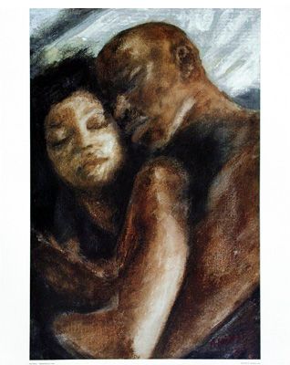 It's A Black Thang.com - African American Art - Romantic & Erotic Art Black Love, Art Amour, Romantic Artwork, African American Artwork, Black Couple Art, Black Art Painting, Afrocentric Art, Tableau Art, Black Artwork