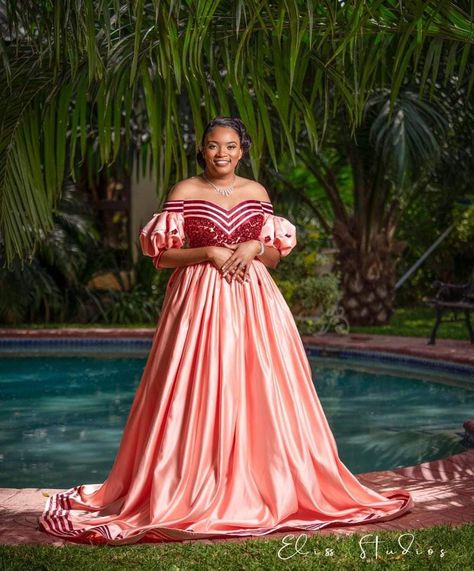 Musisi Dress Designs, Musisi Lozi Dress, Msisi Dress, Lobola Negotiations, Musisi Dress, Lozi Designs, Chilanga Mulilo, Anniversary Dresses, African Bridal Dress