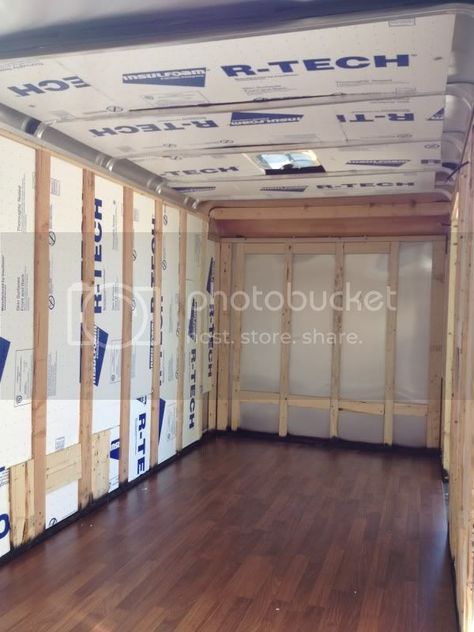 Teardrops n Tiny Travel Trailers • View topic - 6x12 Conversion - Slow Process Box Truck Conversion, Enclosed Trailer Camper, Diy Trailer, Truck Conversion, Cargo Trailer Camper Conversion, Enclosed Cargo Trailers, Work Trailer, Homemade Camper, Cargo Trailer Conversion