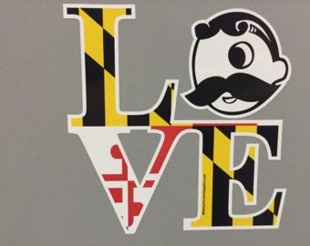 natty boh – Etsy Natty Boh, Maryland Flag, Dog Crafts, Love Stickers, Transfer Tape, Scottie Dog, Maryland, Vinyl Decals, Vault Boy