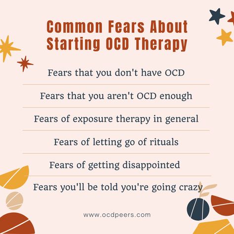 Ocd Quotes Strength, Ocd Quotes, Ocd Therapy, Dbt Therapy, Common Fears, Exposure Therapy, Mind Palace, Alphabet Soup, Healing Therapy