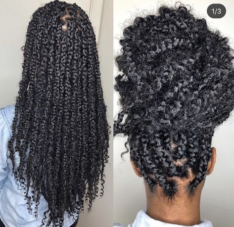 Knotless Butterfly Braids, Passion Braids Hairstyles, Passion Braids, Butterfly Braids, African Hair Braiding Styles, Twist Braid Hairstyles, Hair Twist Styles, Girls Hairstyles Braids, African Braids Hairstyles