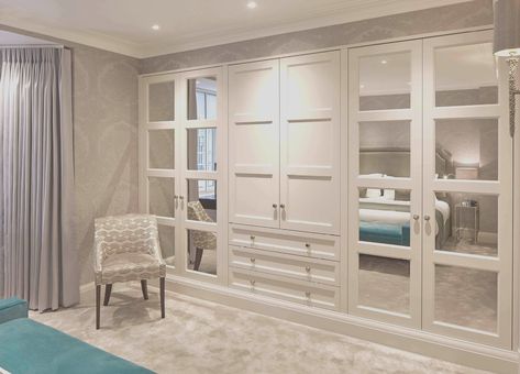 Wardrobe Fittings, Armoire Bedroom, Fitted Wardrobe Design, Bespoke Bedroom, Mirrored Closet Doors, Mirrored Closet, Fitted Wardrobes Bedroom, Bedroom Built Ins, Bedroom Built In Wardrobe