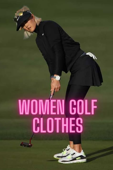 golf outfit | women golf attire | ladies golf apparel | ladies golf outfit | golf outfit women | women golf clothes | golf outfit female | golf wears | golf wears women Woman’s Golfing Outfit, Golf Outfit For Non Golfer, Woman Golfing Outfit, Edgy Golf Outfit, Outfits For Golf For Women, 2023 Golf Fashion, Rainy Golf Outfit, Golf Attire Women Cold, Female Golf Outfits Winter